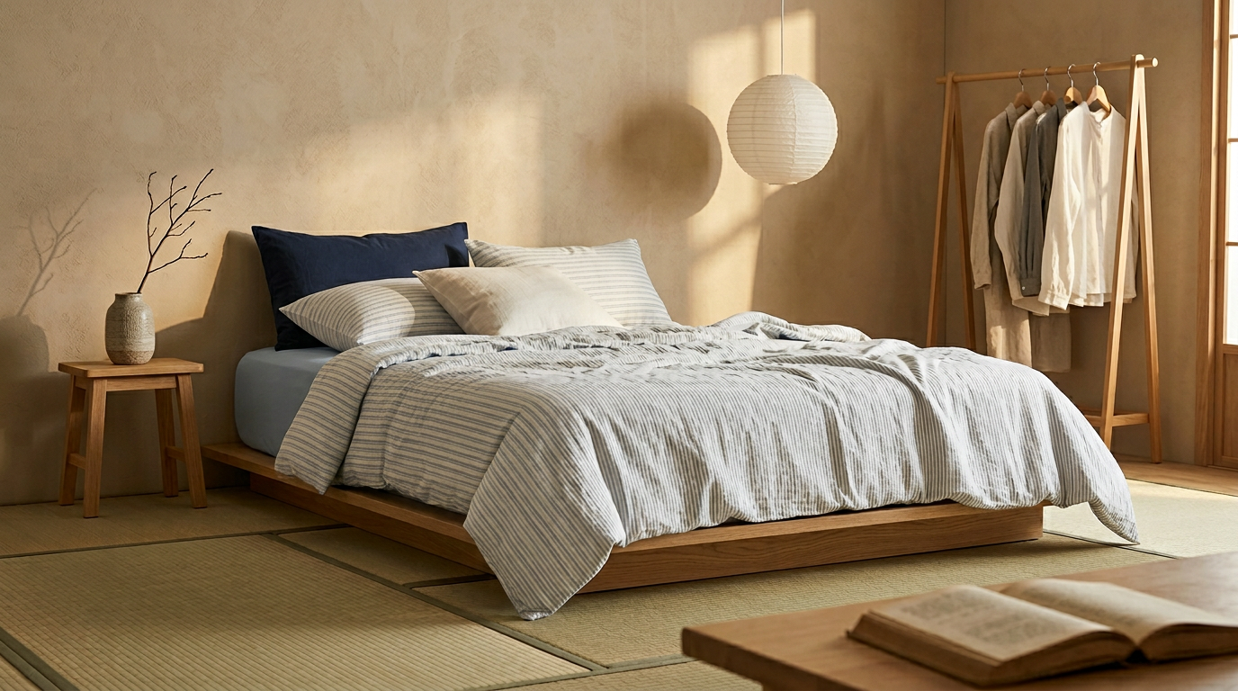 Washed Cotton Bedding Set