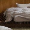 Adult 4-Piece Bedding Set, Long-Staple Cotton, 86.6" × 94.5", Taro Purple