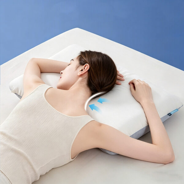 Adult Dual-Core Memory Pillow, Visco-Elastic Polyurethane, 27.6" × 16.5" × 3.9"