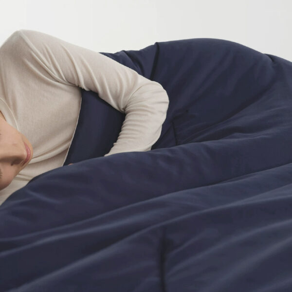 Adult Lightweight Bed Blanket, Down-Alternative Fiber Fill, 78.7" × 90.6"
